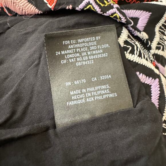 Anthropologie Akemi + Kin Women's Geo-Embroidered Column Dress Size 4 NWT $168 - Picture 11 of 12